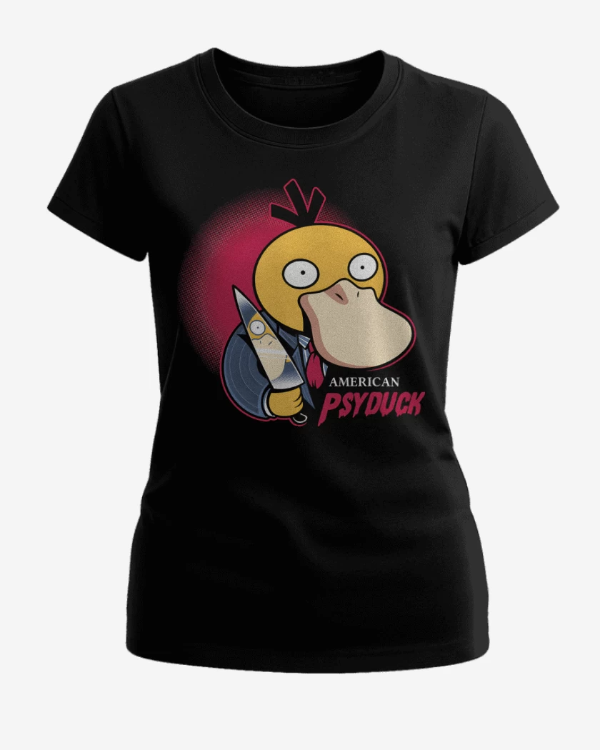 Polera de Mujer Negro de American Psyduck