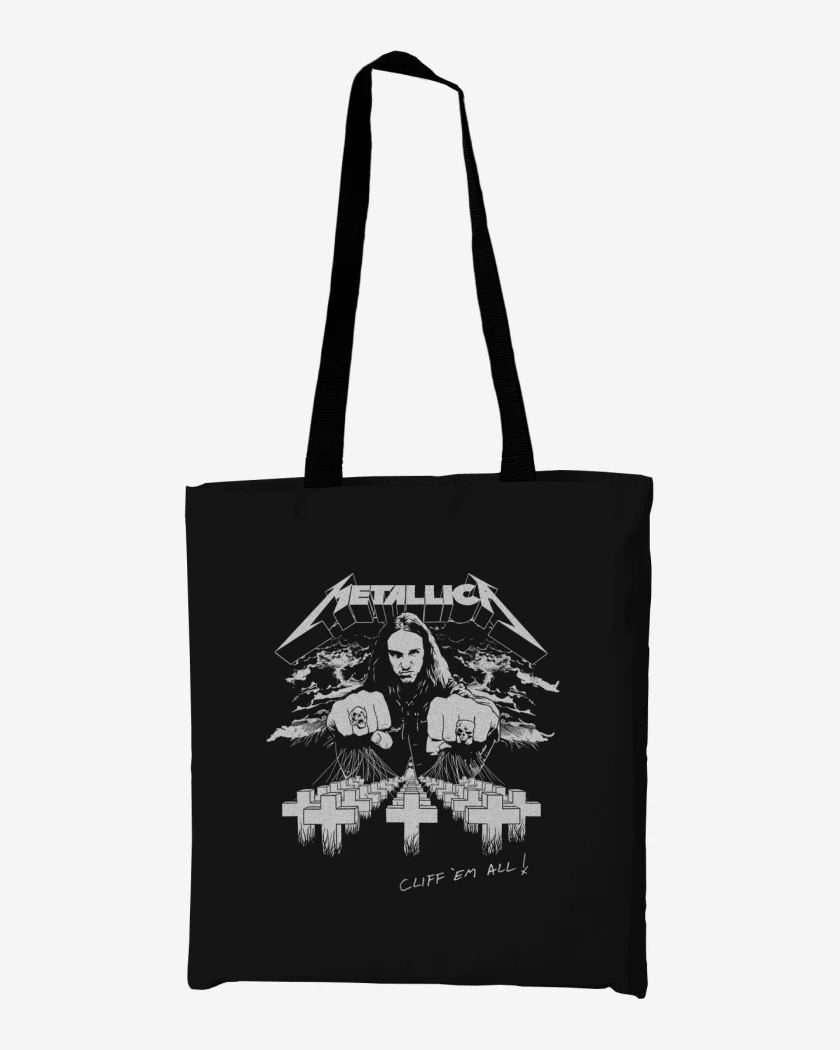 Totebag Negro de Cliff em All
