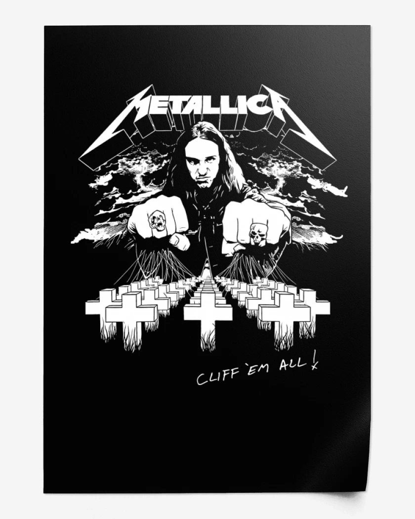 Print Negro de Cliff em All