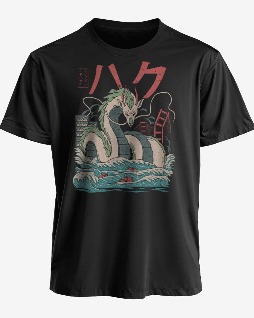 Polera premium Negro de Bestia Haku