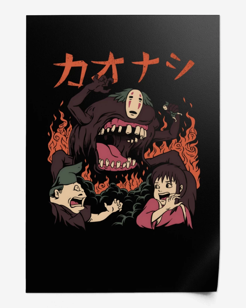 Print Monstruo Kaonashi