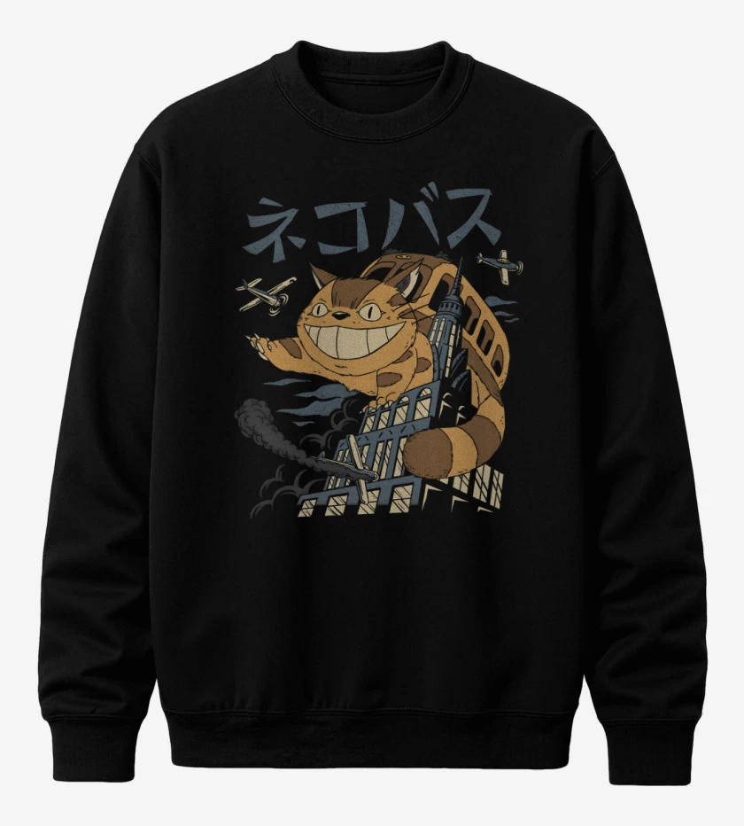Poleron polo Creatura Gatobus