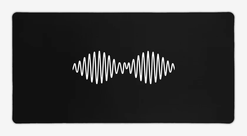 Mouse pad Gamer Negro de Monkeys