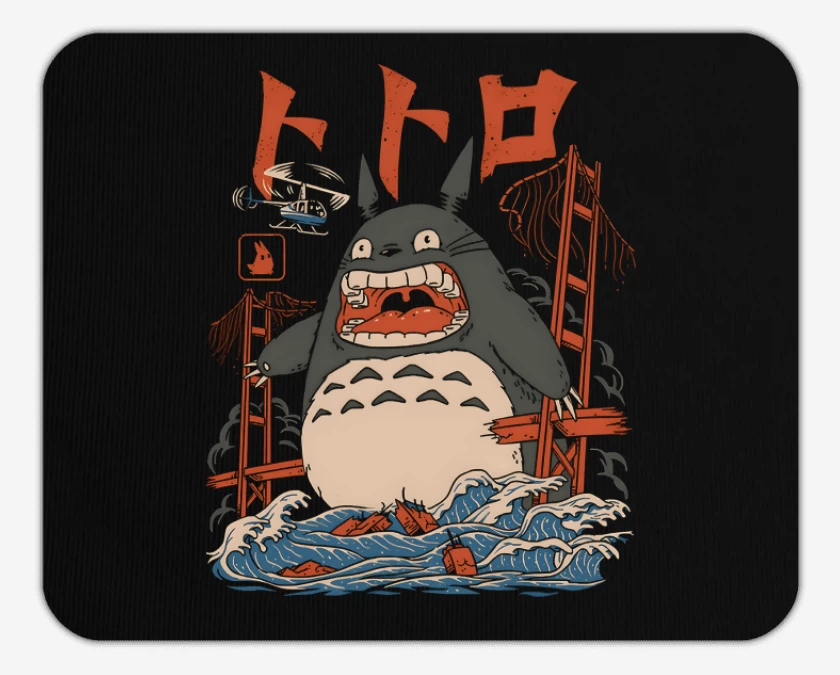 Mousepad Attack of Totorozilla