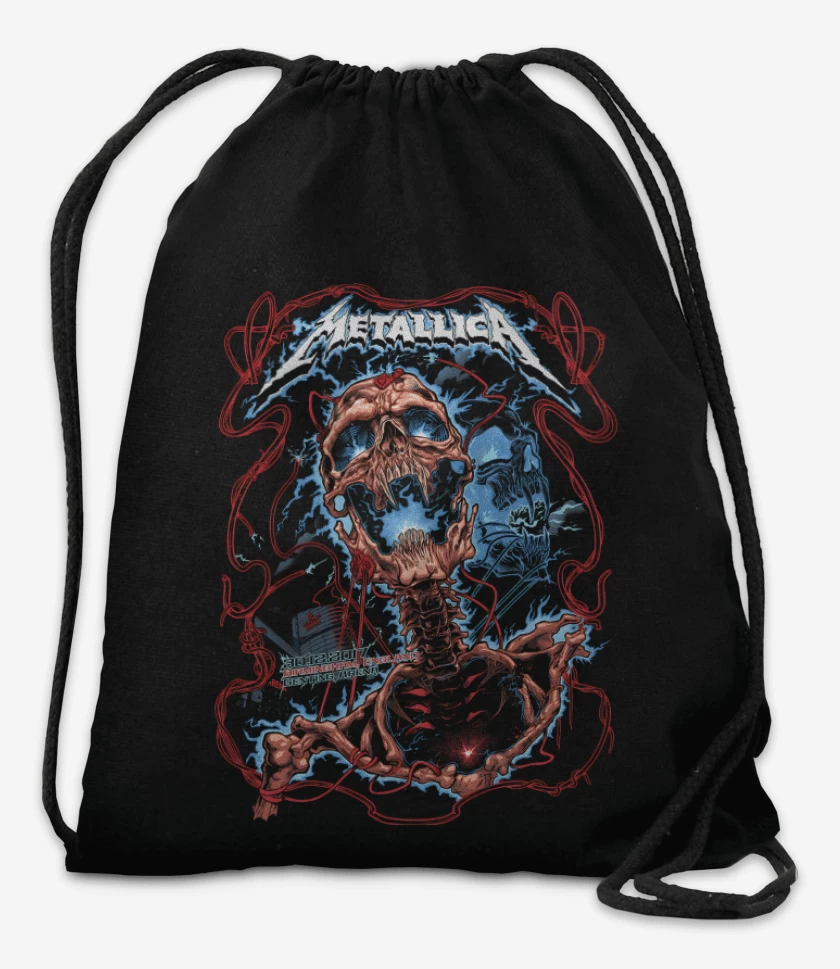 Mochila Negro de Metallica 2017
