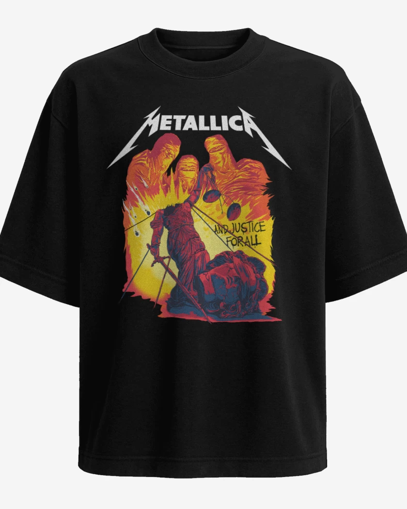 Polera Oversize And Justice... 