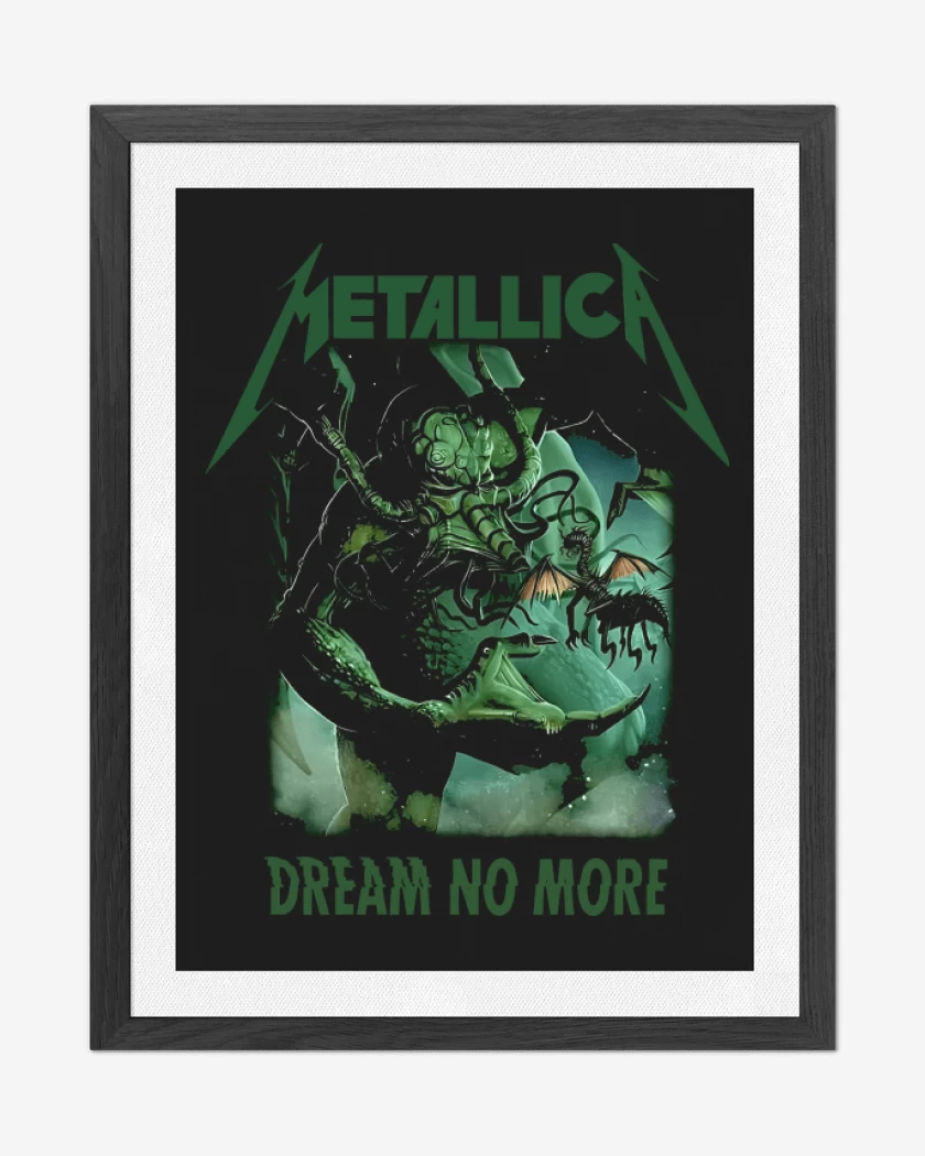 Cuadro decorativo Negro de Dream No More