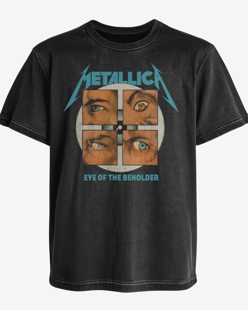 Polera desgastada Eye of the Beholder