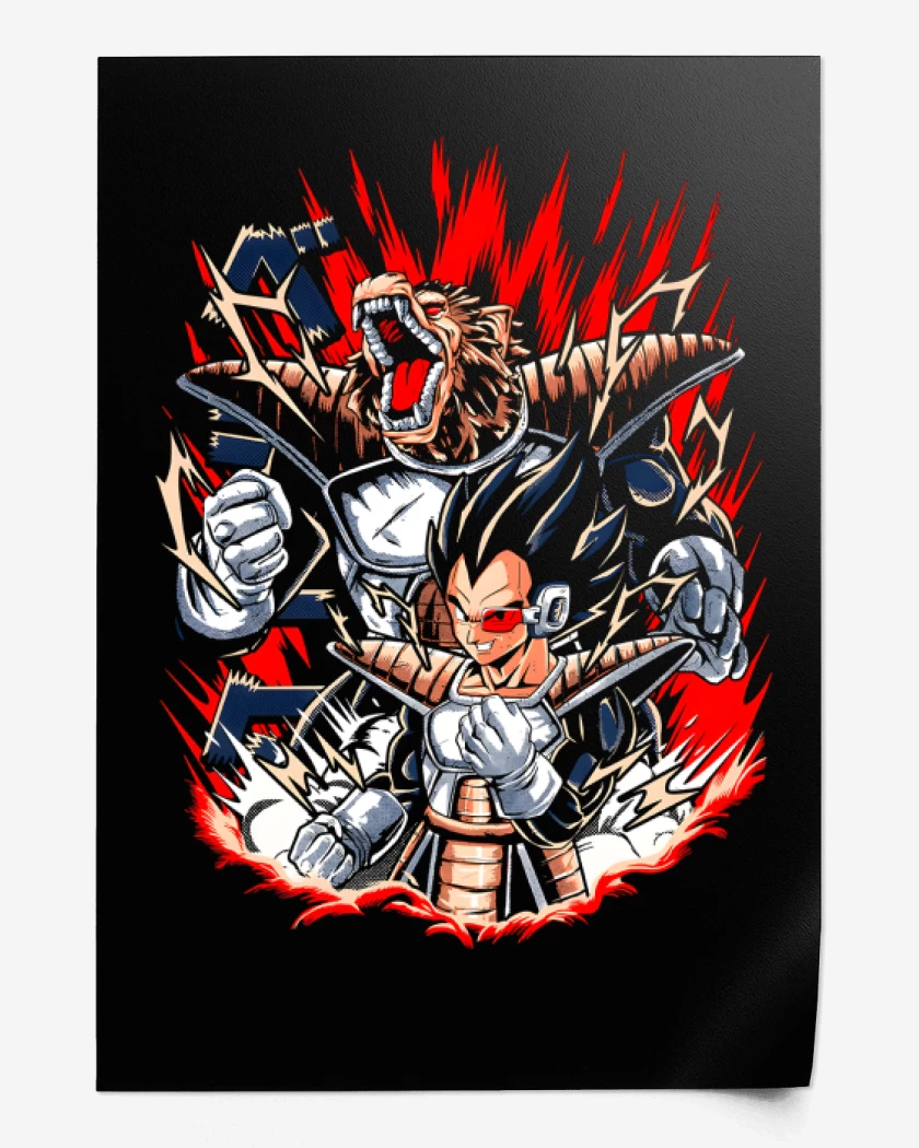 Print Gran Príncipe Saiyajin