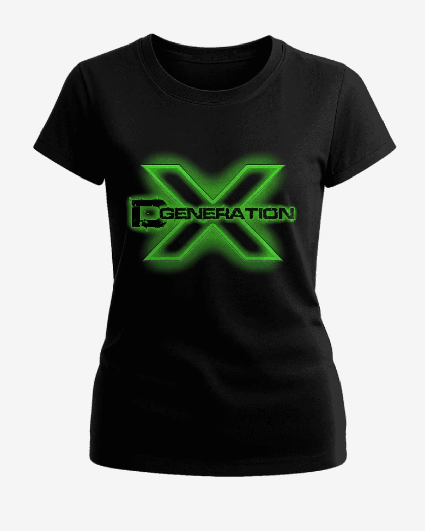 Polera de Mujer Negro de Degenerekes