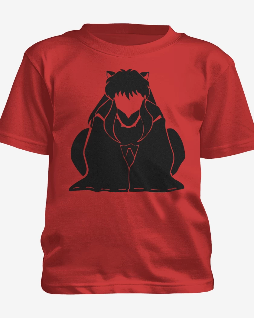 Polera de niño Rojo de Inuyasha