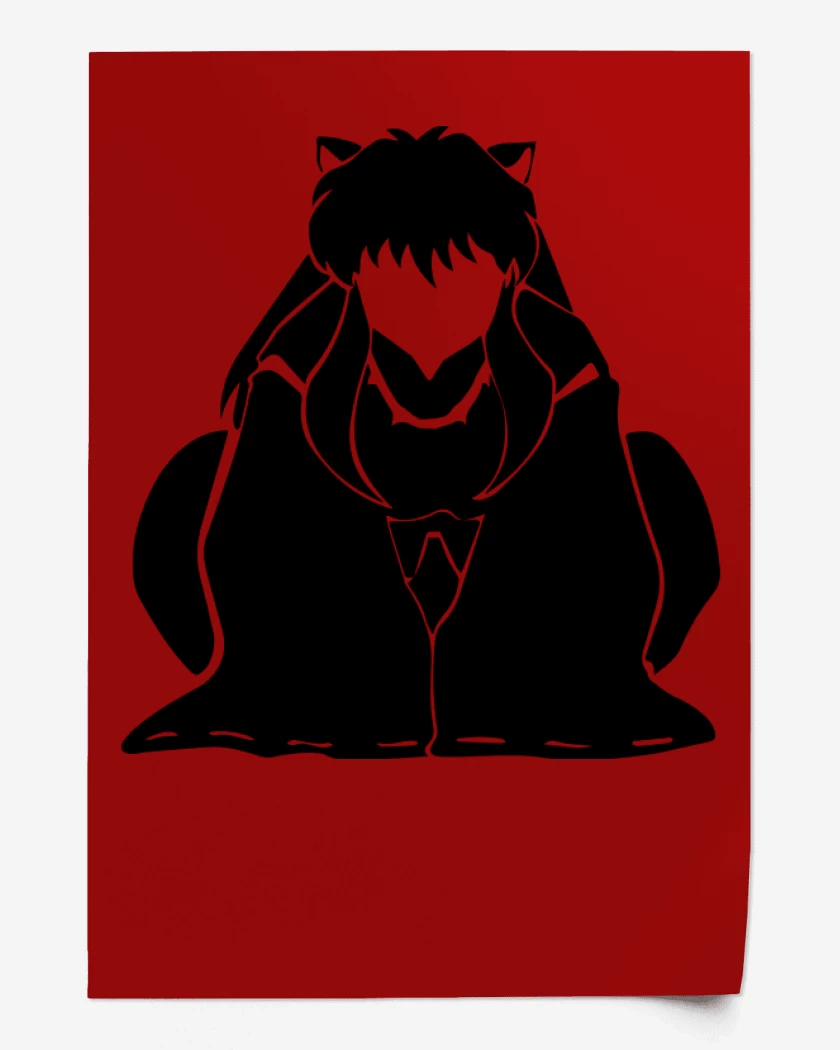 Print Rojo de Inuyasha