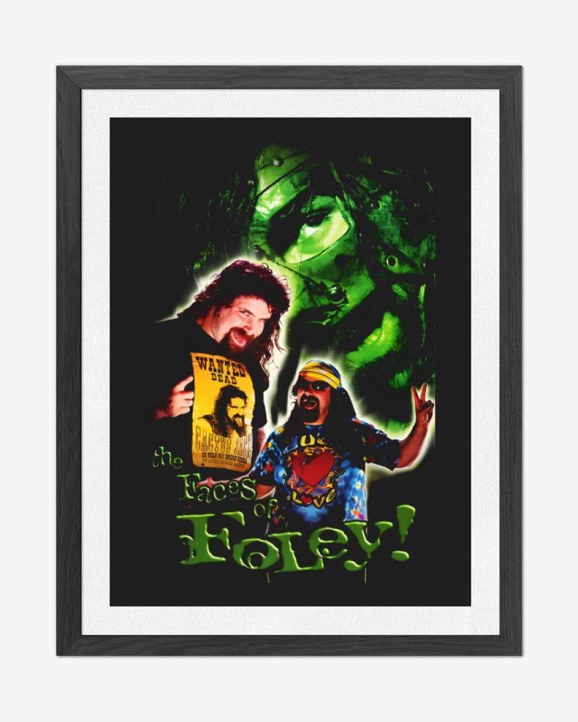Cuadro decorativo Negro de The faces of Foley