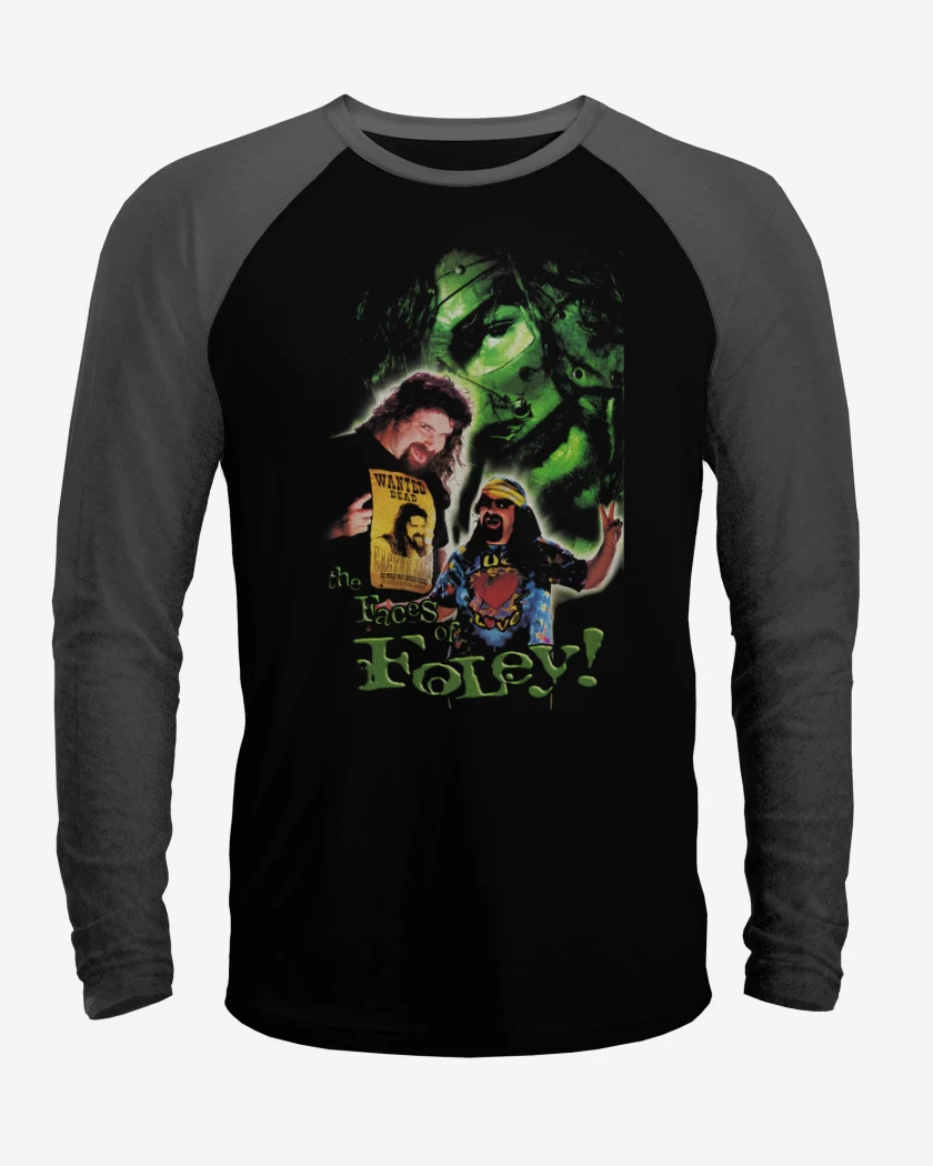 Polera Raglan The faces of Foley