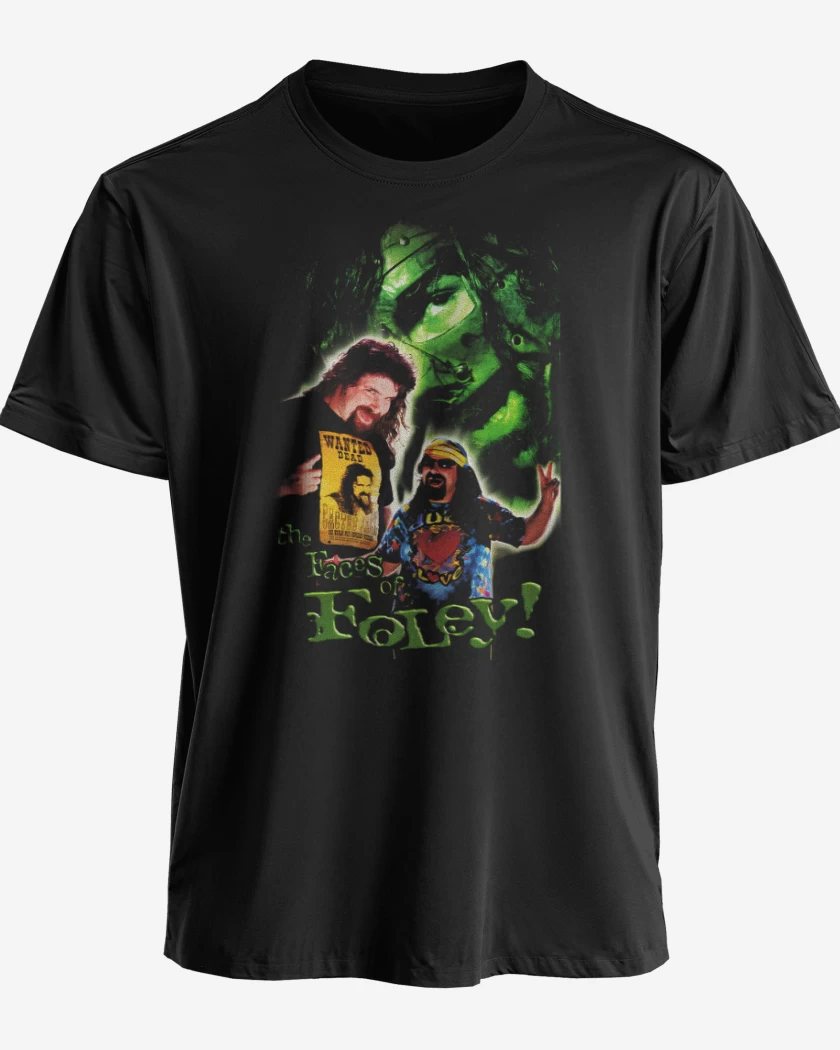 Polera premium Negro de The faces of Foley