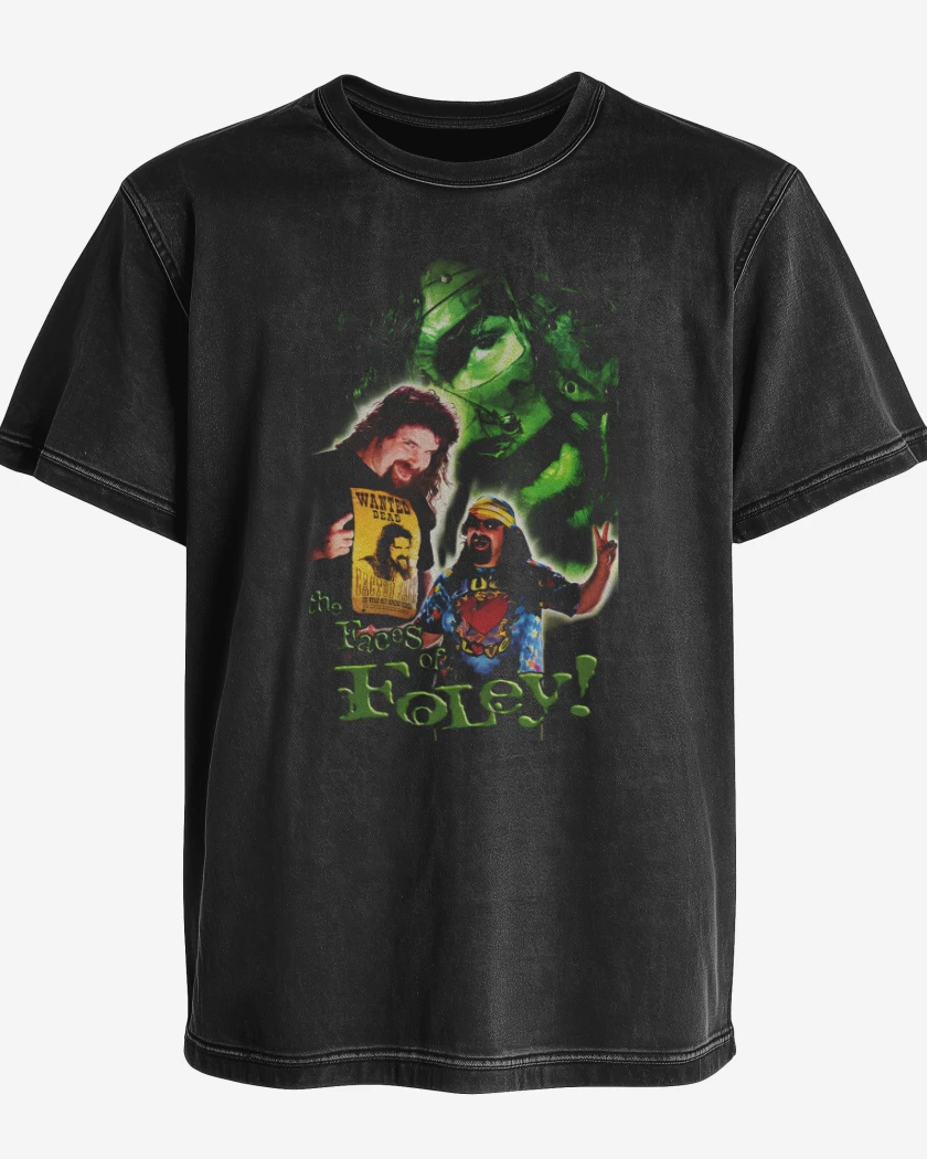 Polera desgastada The faces of Foley