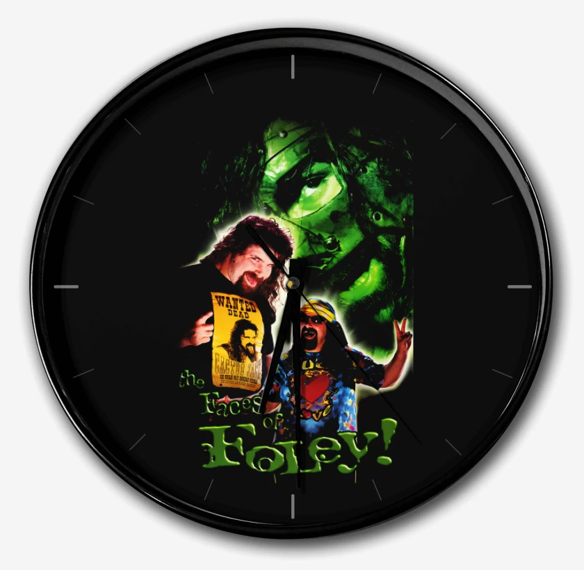 Reloj Negro de The faces of Foley