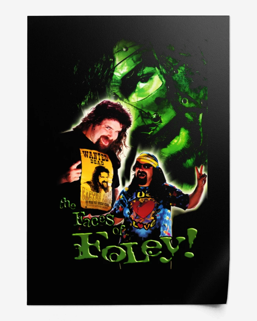 Print The faces of Foley