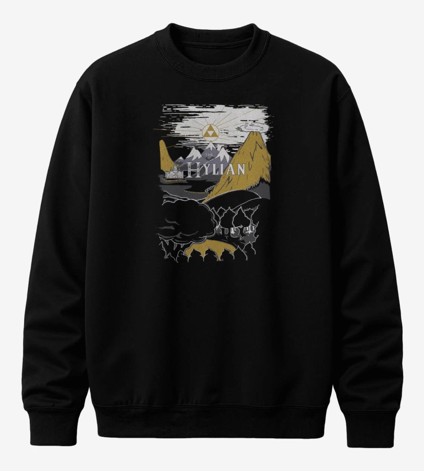 Poleron polo Negro de The Hylian