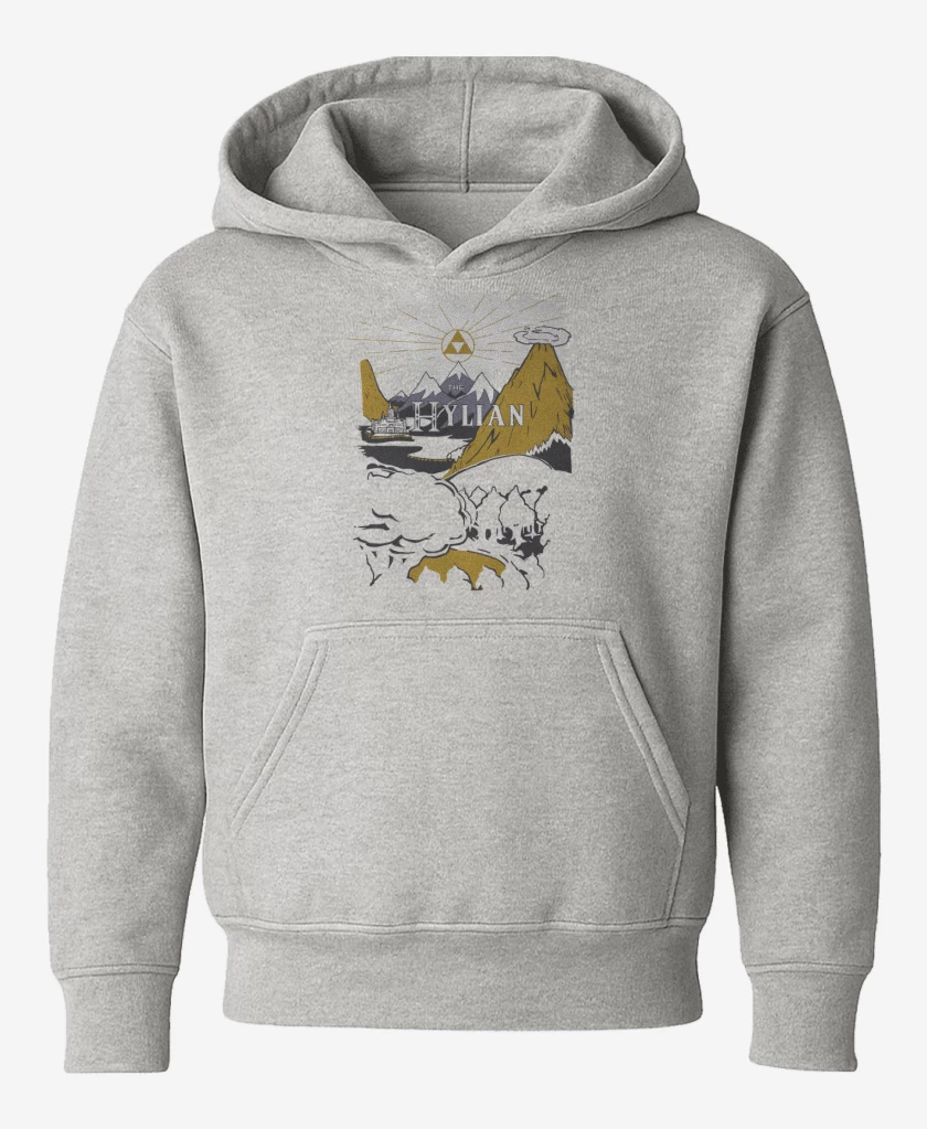 Poleron de niño Gris Melange de The Hylian