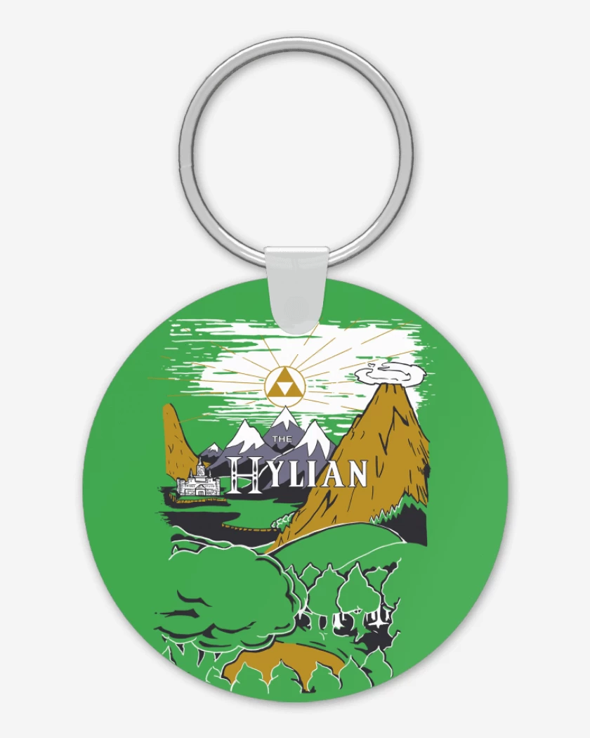 Llavero Verde jade de The Hylian