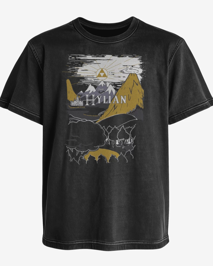 Polera desgastada The Hylian
