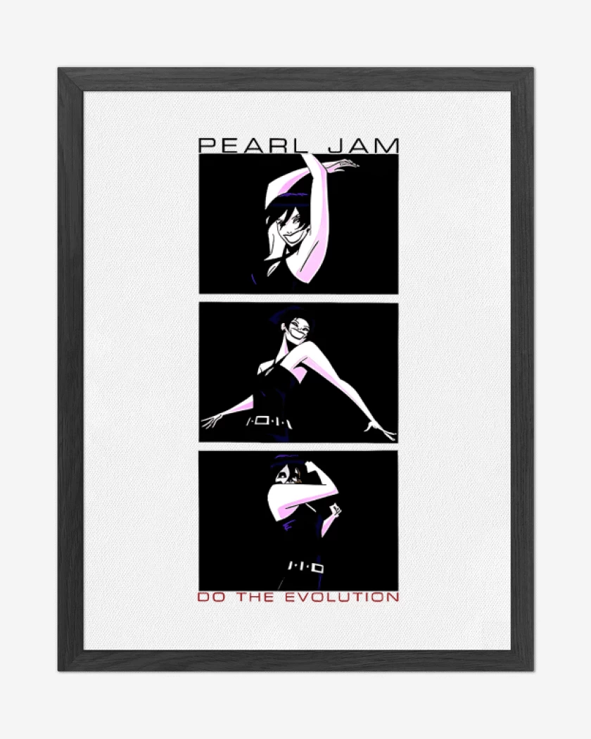Cuadro decorativo Blanco de Pearl Jam Do the evolution