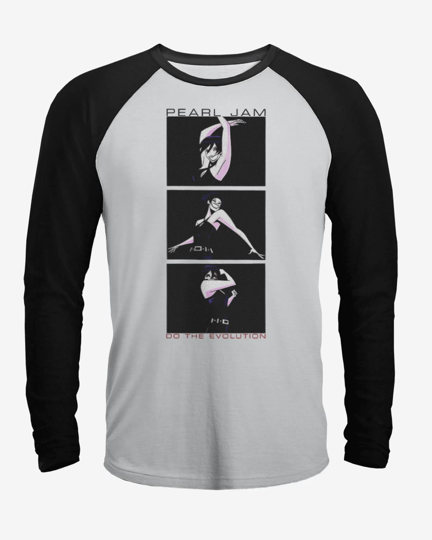 Polera Raglan Pearl Jam Do the evolution