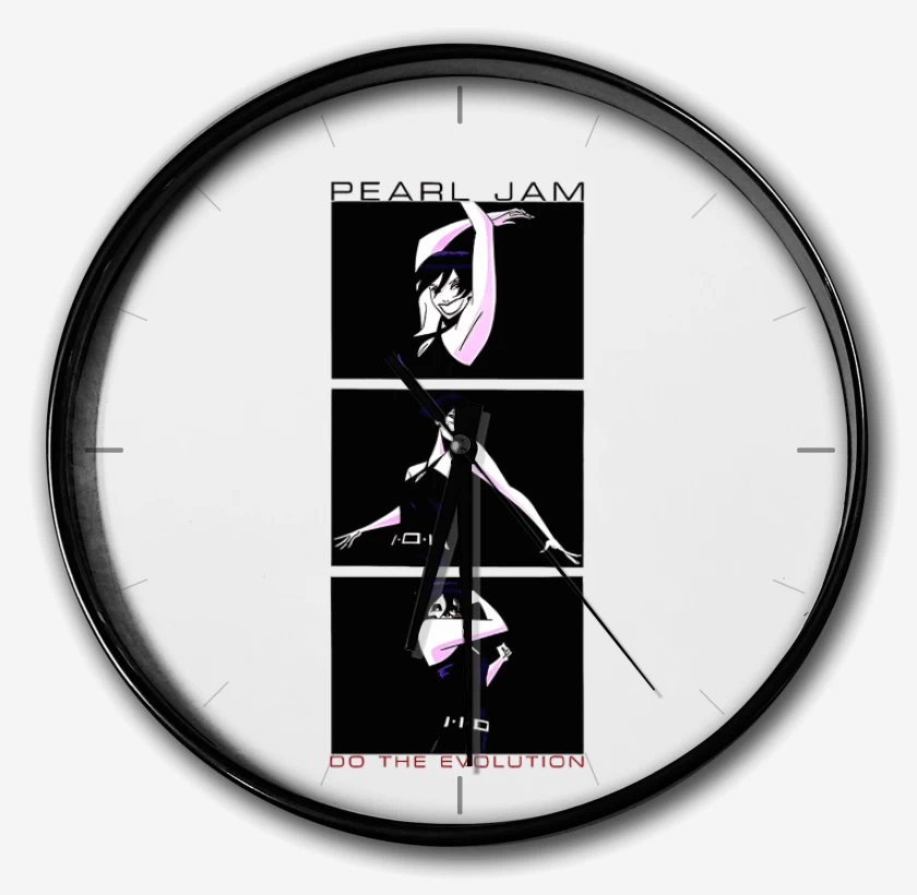Reloj Blanco de Pearl Jam Do the evolution
