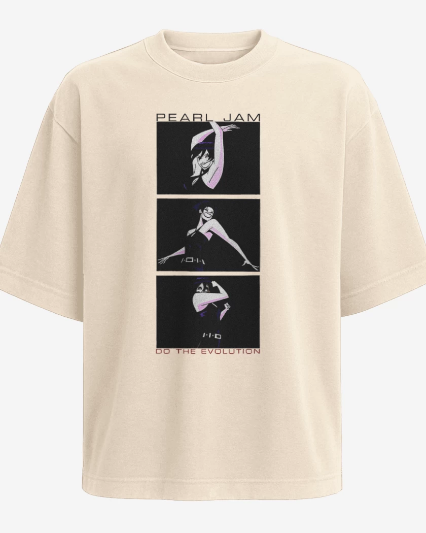 Polera Oversize Pearl Jam Do the evolution