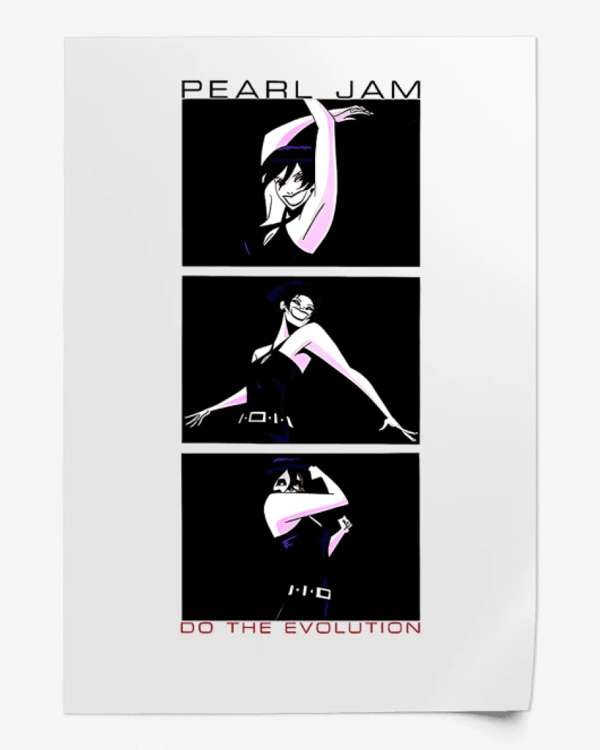 Print Pearl Jam Do the evolution