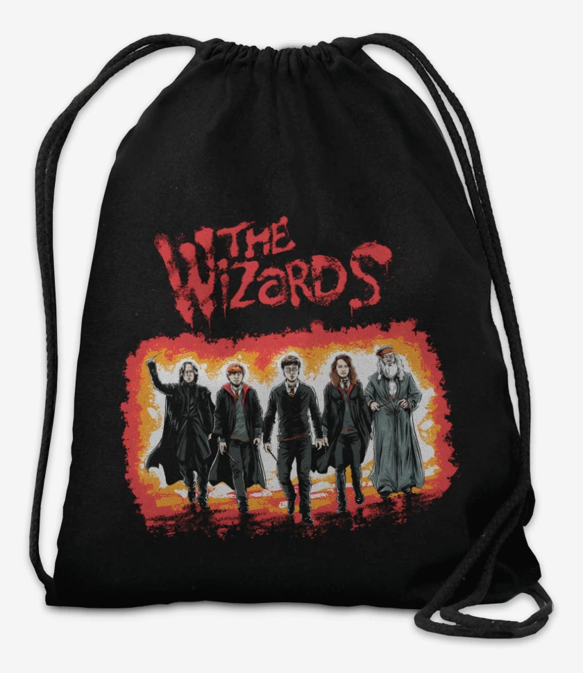 Mochila Negro de The Wizards