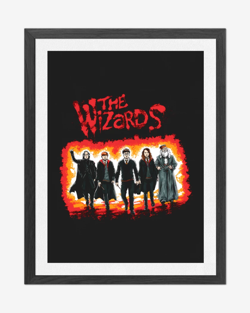 Cuadro decorativo Negro de The Wizards