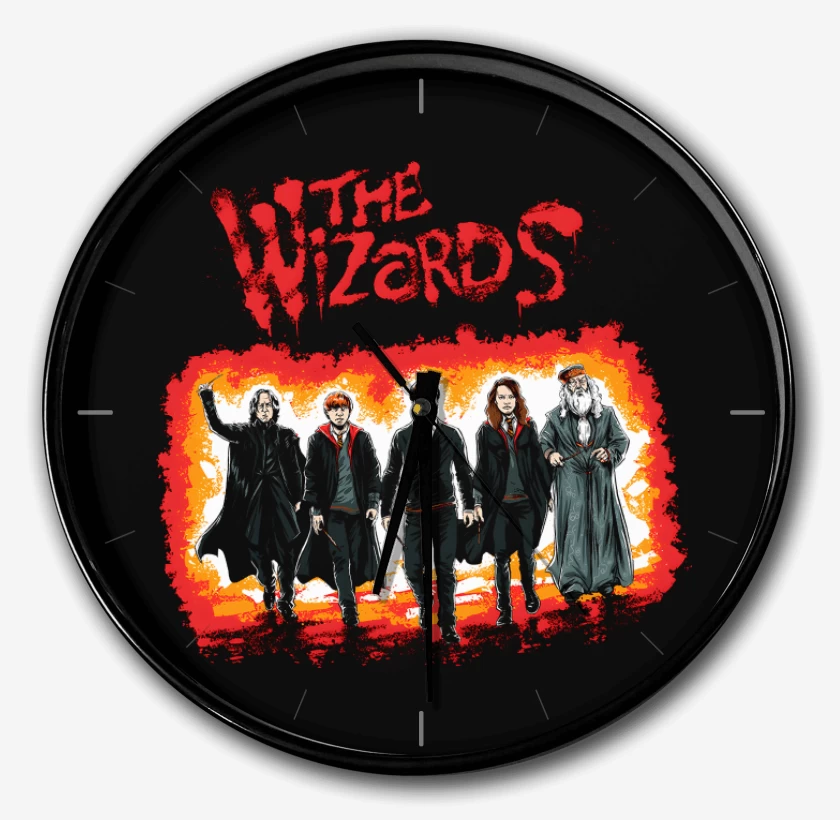 Reloj Negro de The Wizards