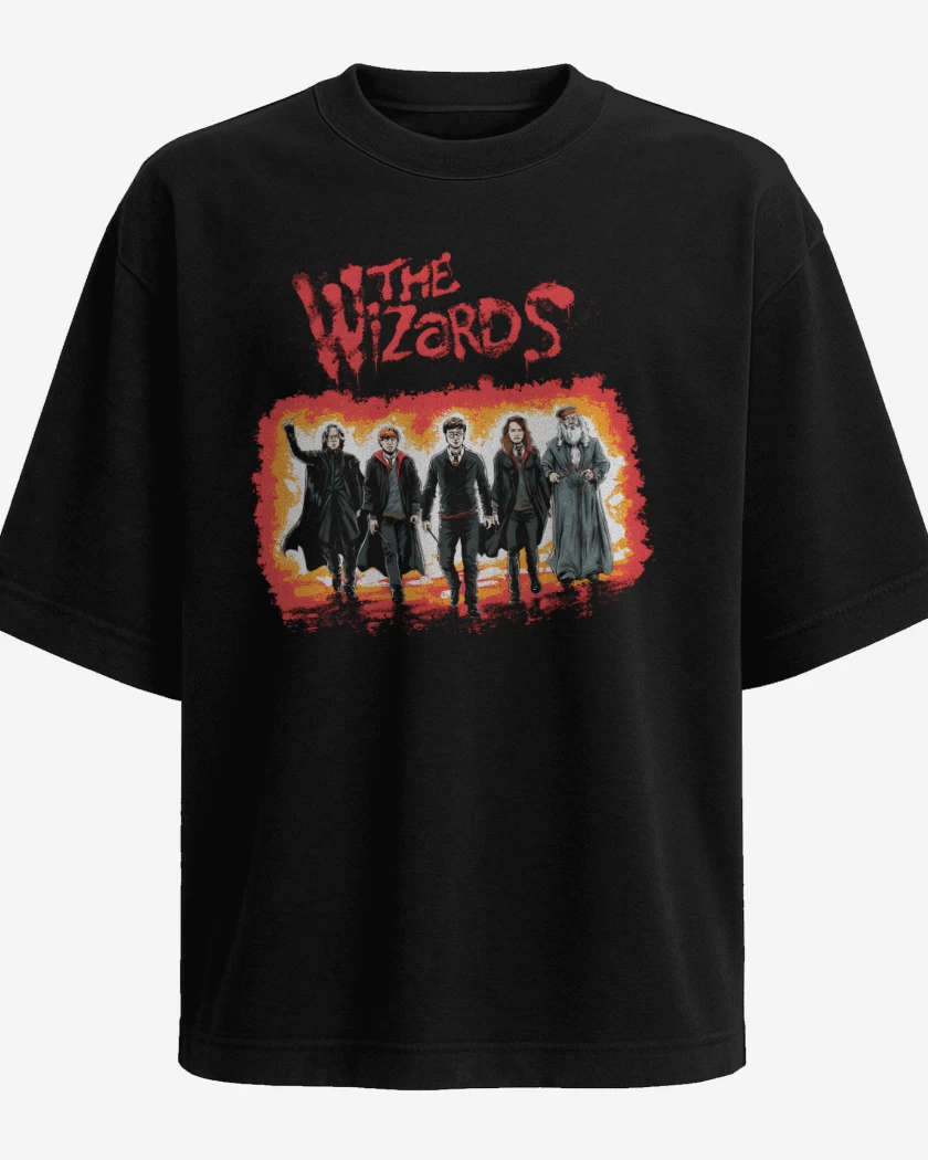 Polera Oversize The Wizards