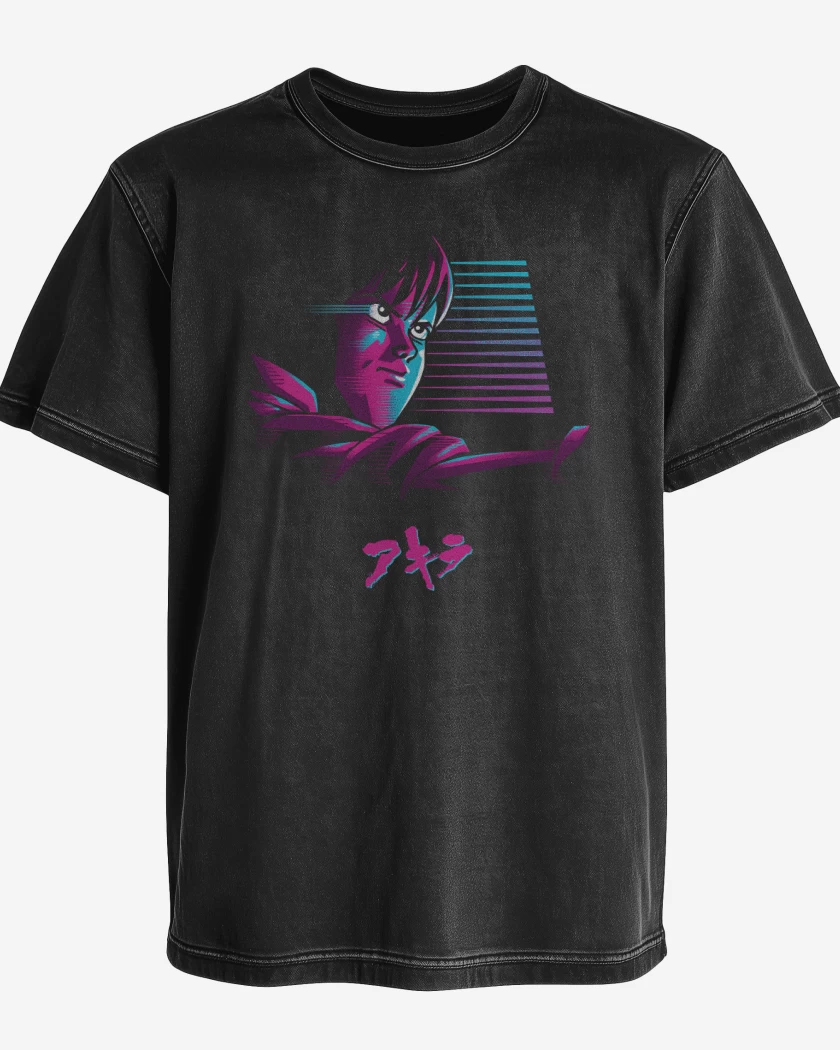 Polera desgastada Neo-Tokyo Raider