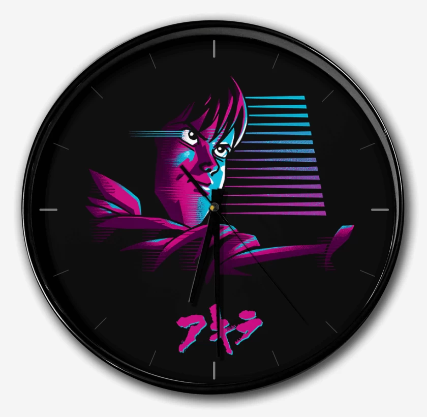 Reloj Negro de Neo-Tokyo Raider