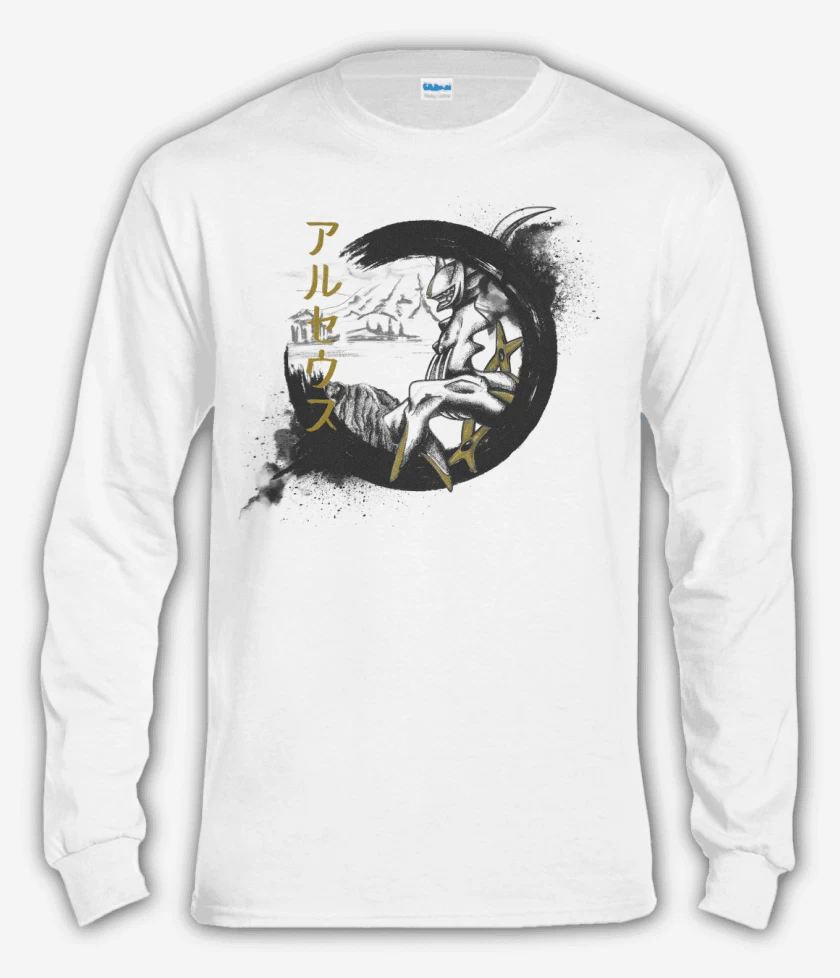 Polera manga larga Blanco de Legendario Supremo
