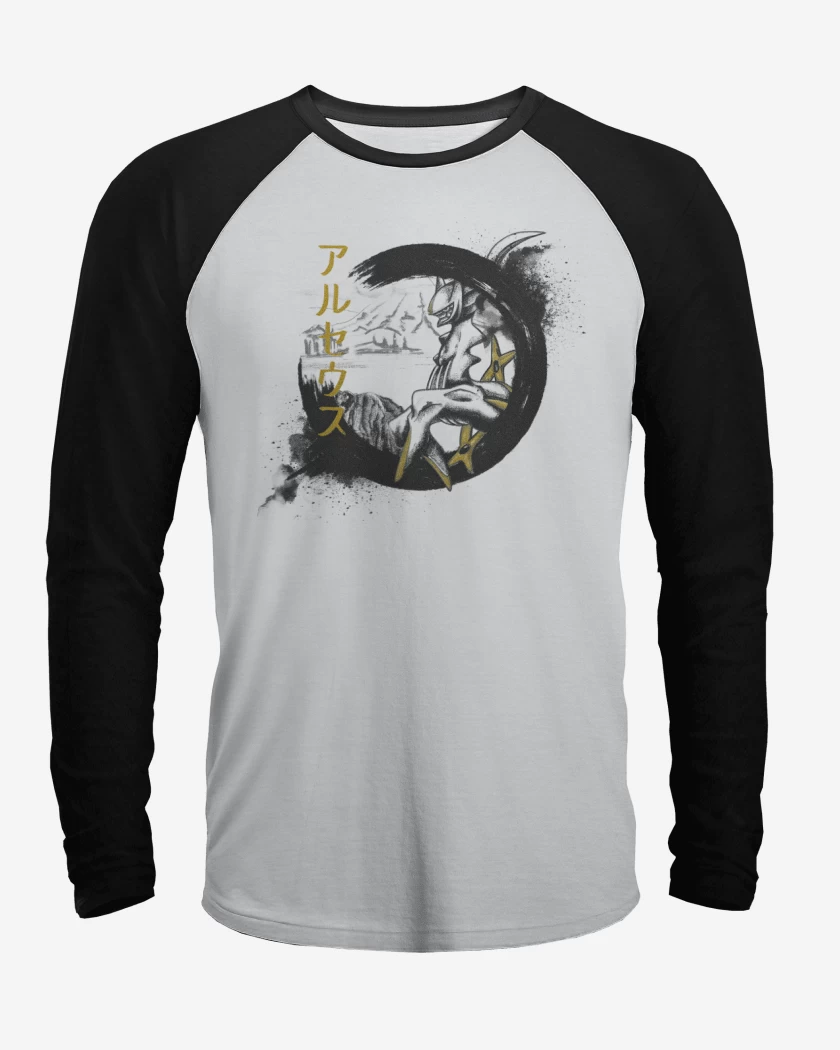 Polera Raglan Blanco / Negro de Legendario Supremo