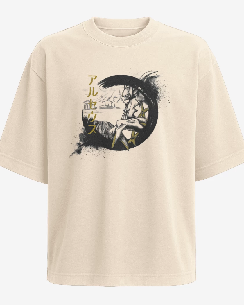 Polera Oversize Beige de Legendario Supremo