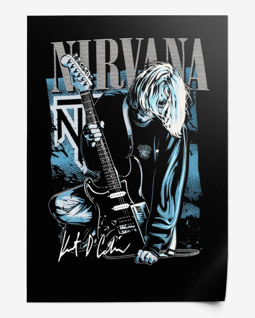 Print Nirvana KurtCo