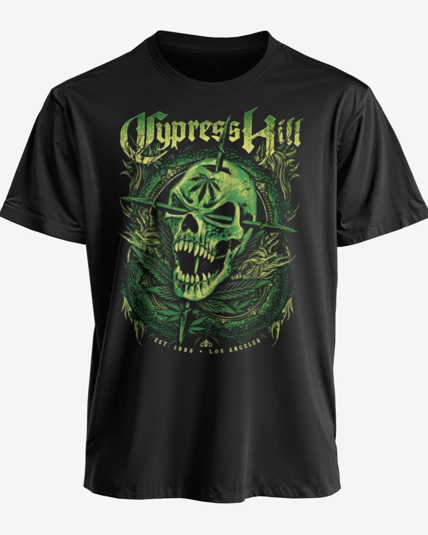 Polera premium Negro de Cypress Hill
