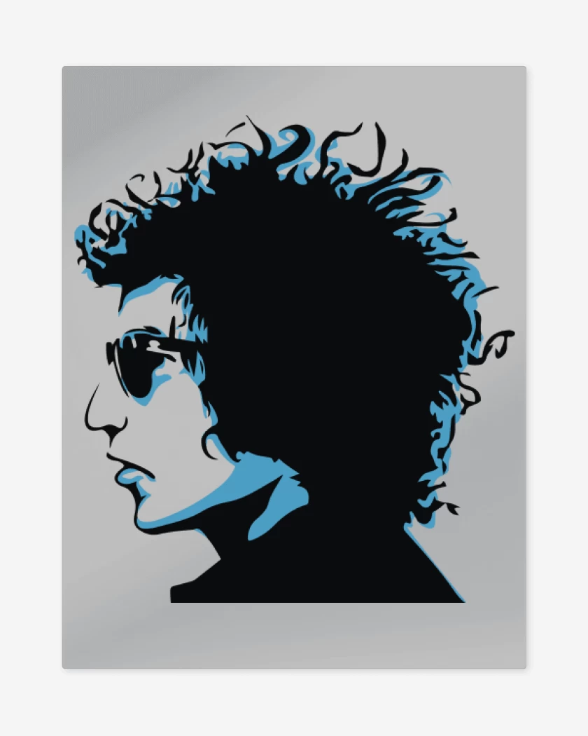 Print metalico Gris Melange de Dylan