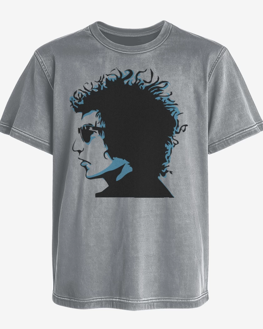 Polera desgastada Gris Melange de Dylan