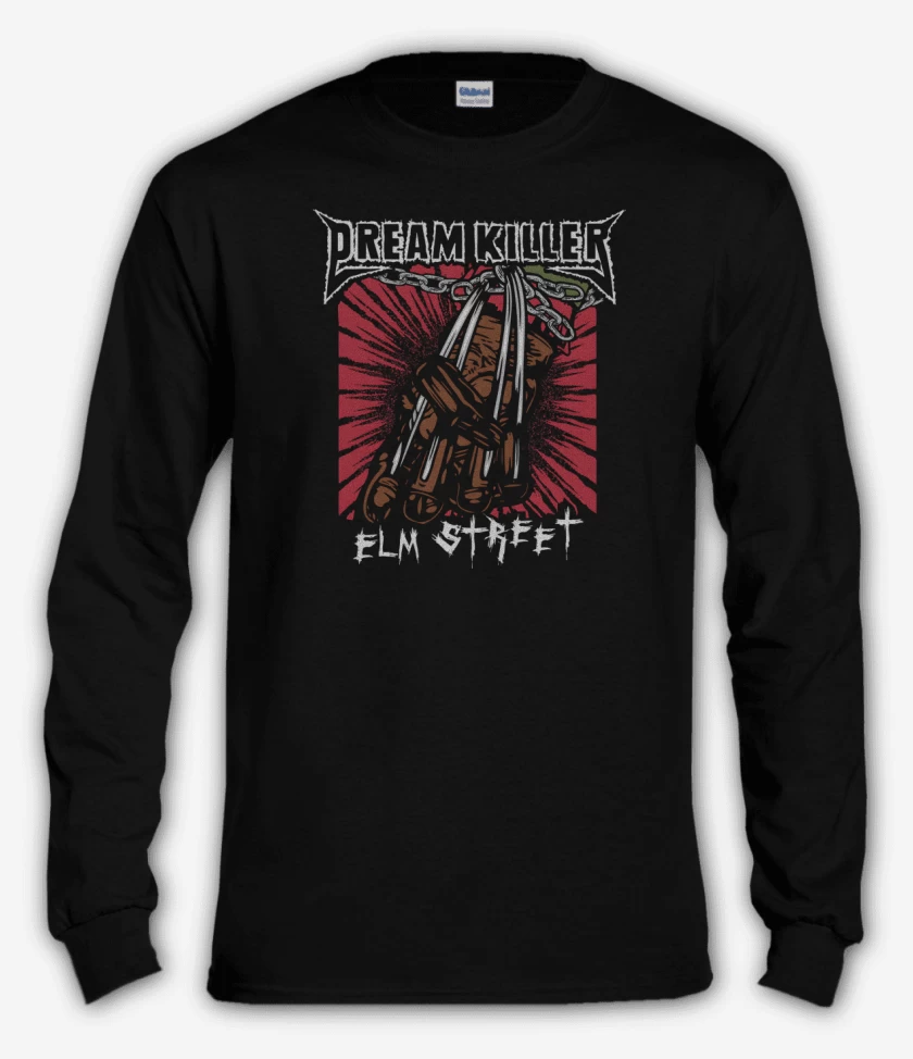 Polera manga larga Negro de Dream Killer