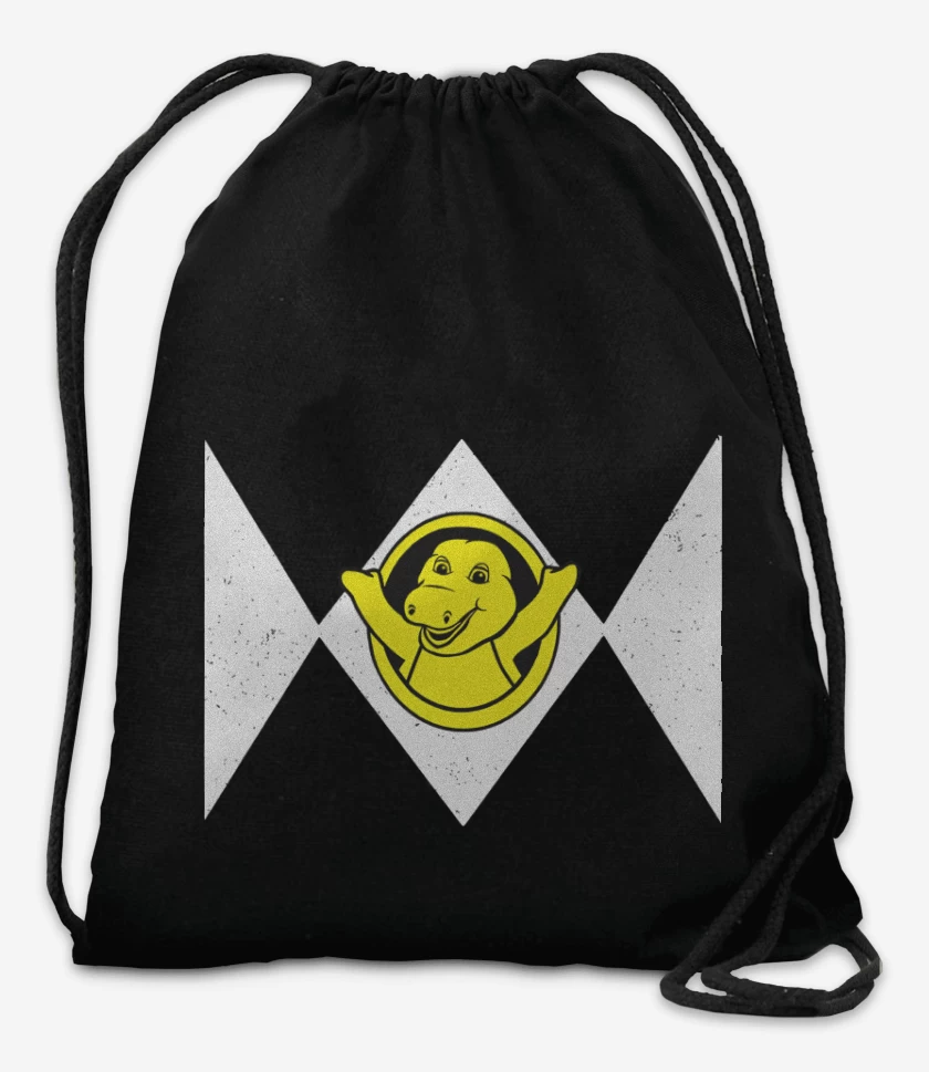 Mochila Negro de Berney Morphin Power Ranger