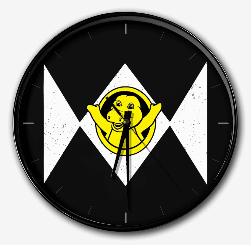 Reloj Negro de Berney Morphin Power Ranger