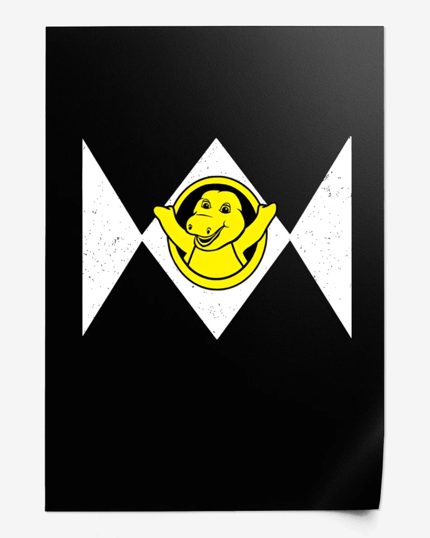 Print Berney Morphin Power Ranger
