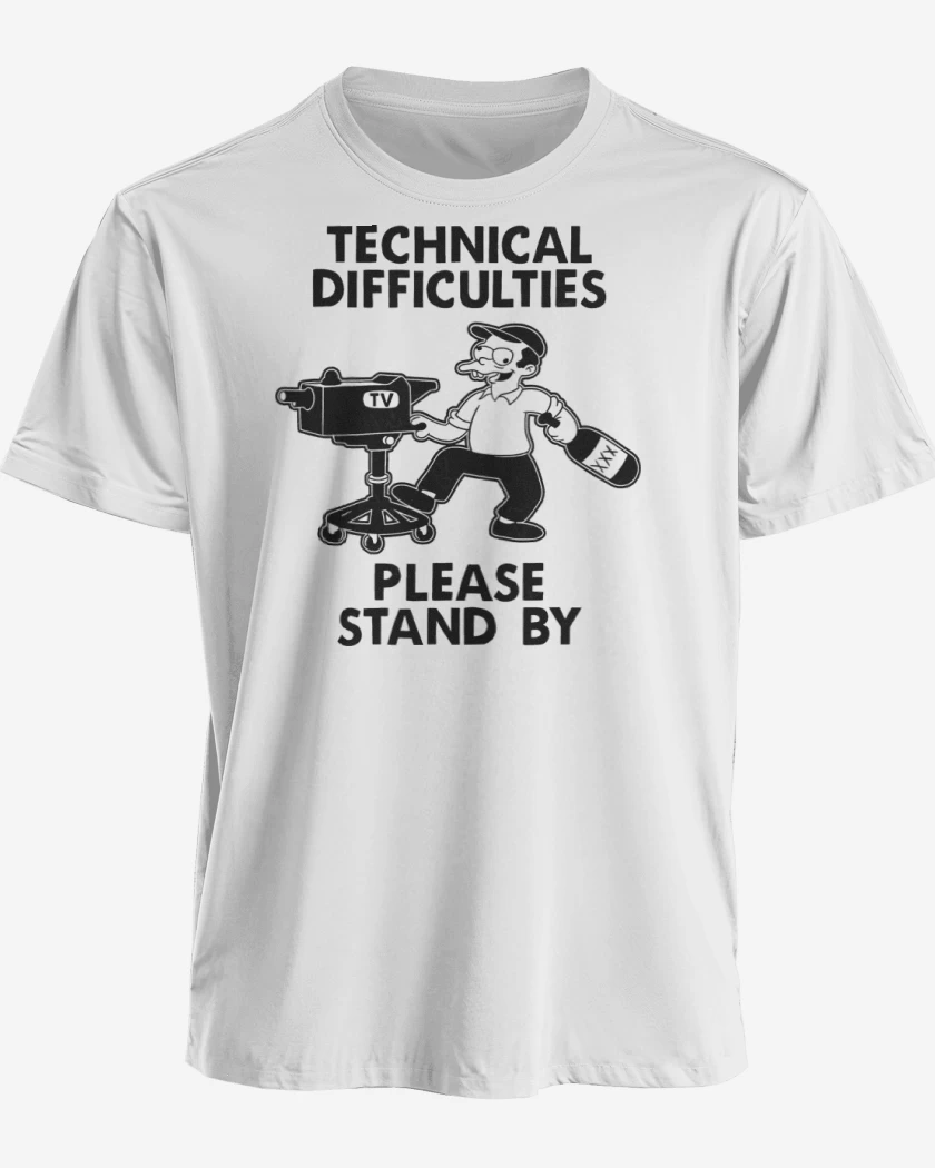 Polera premium Blanco de Dificultades Técnicas
