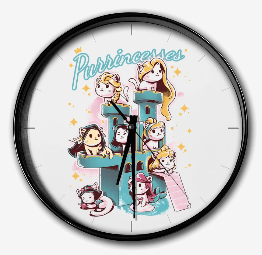 Reloj Blanco de Purrincess 